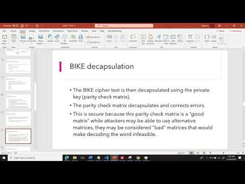 BIKE - Cryptographic Engineering