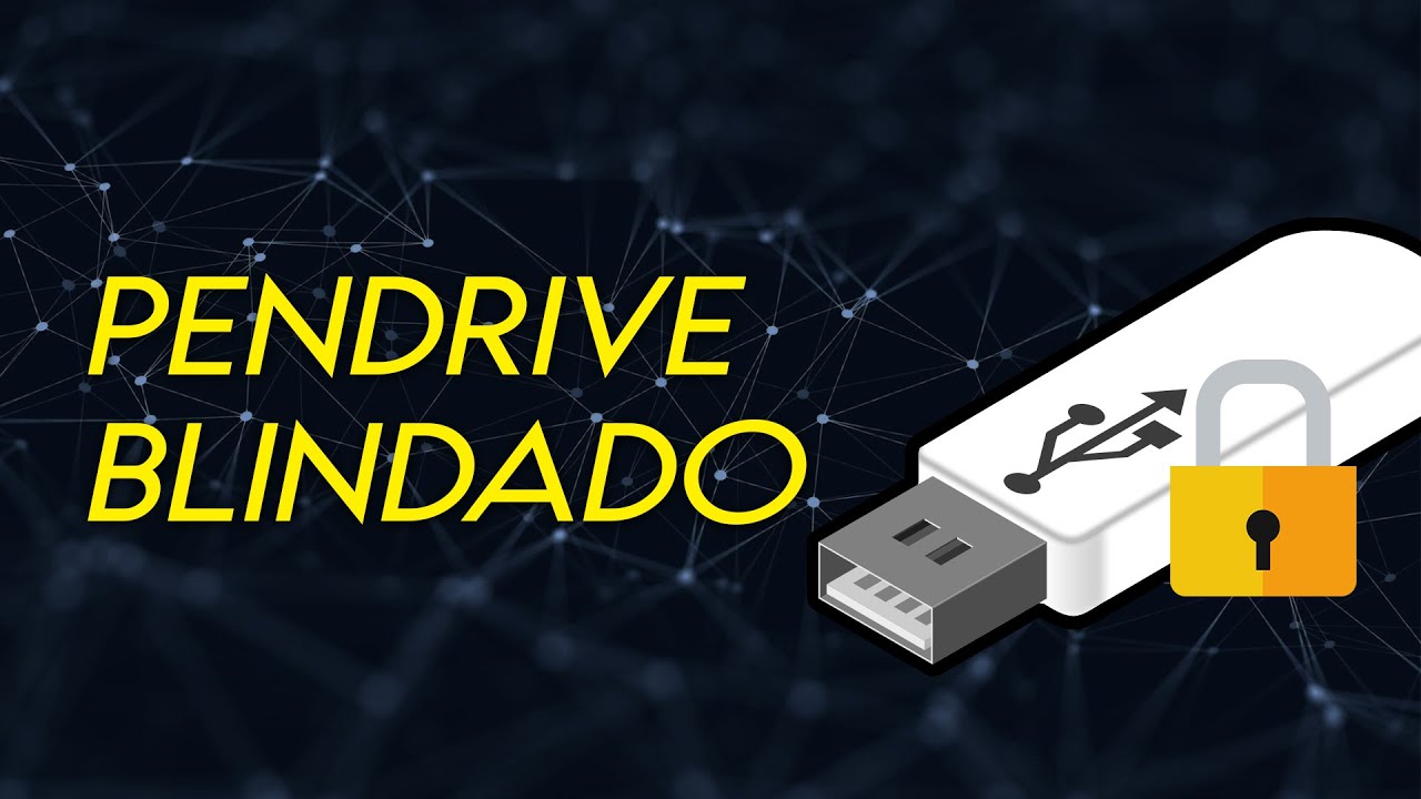 NEM UM HACKER VAI ABRIR ESSE PENDRIVE | AES 256
