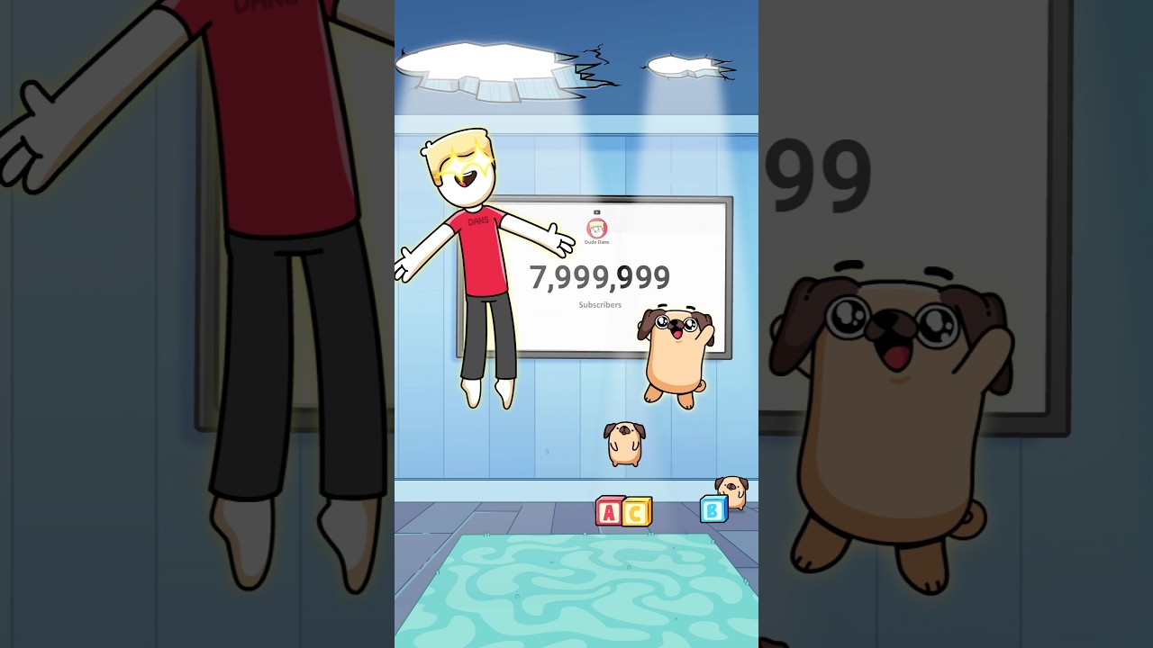 Thanks for 8M Subs but... 👉👈 (Animation Meme) #shorts