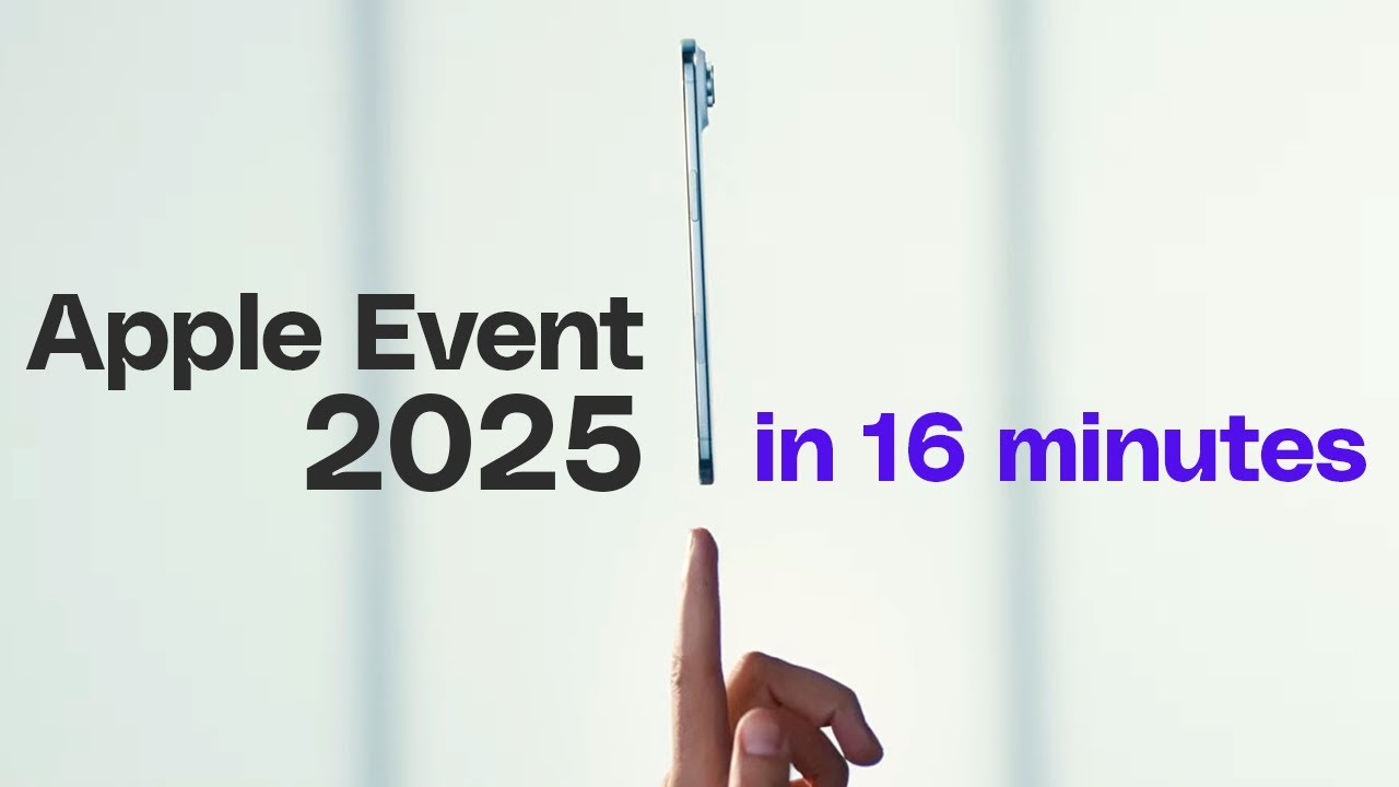 iPhone 17 Launch Event in 16 Minutes