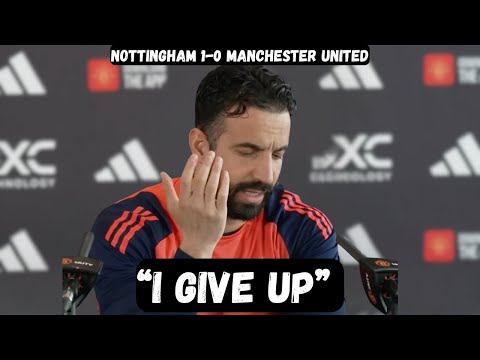 Ruben Amorim Post Match Interview - Nottingham Forest 1-0 Manchester United