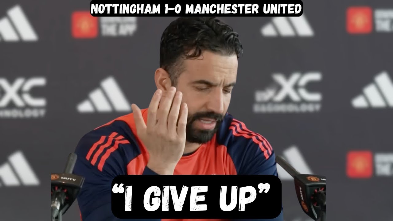 Ruben Amorim Reacts to Nottingham Forest's 1-0 Victory Over Manchester United β½