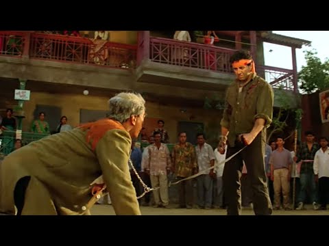 Climax Scene - सनी देओल बनाया कात्या को कुत्ता बीच बाजार में | Movie Name : Ghatak (1996)