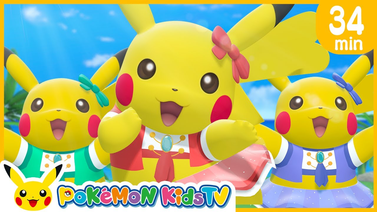 Pikachu Pika Pika Song | Pokémon Kids TV 🎶