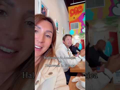 Halloween in America vs Halloween in Europa 1-0 • • • #halloween #halloweendecor