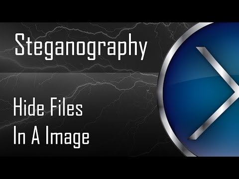 Steganography: Hide Files In Image