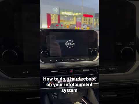 How to do a hard reboot on your Nissan Infotainment System. Works on most 2018 and newer Nissans.