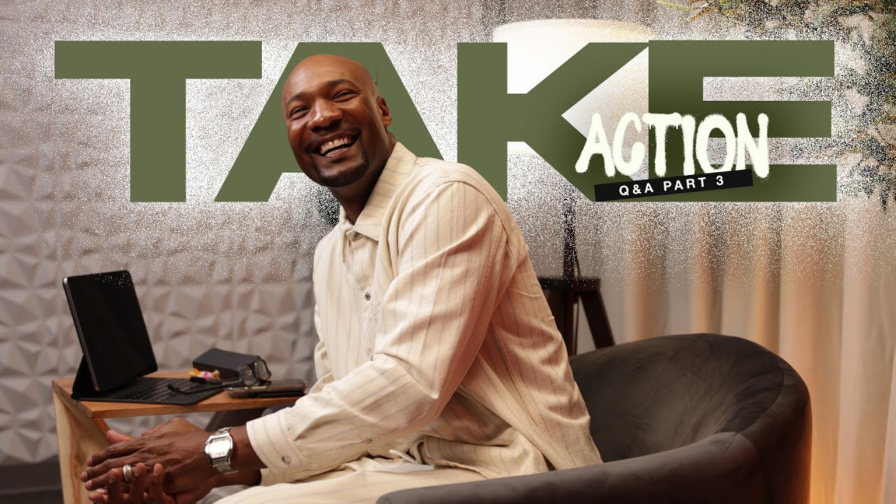 Take Action Q&A Part III with Keion D. Henderson ✨