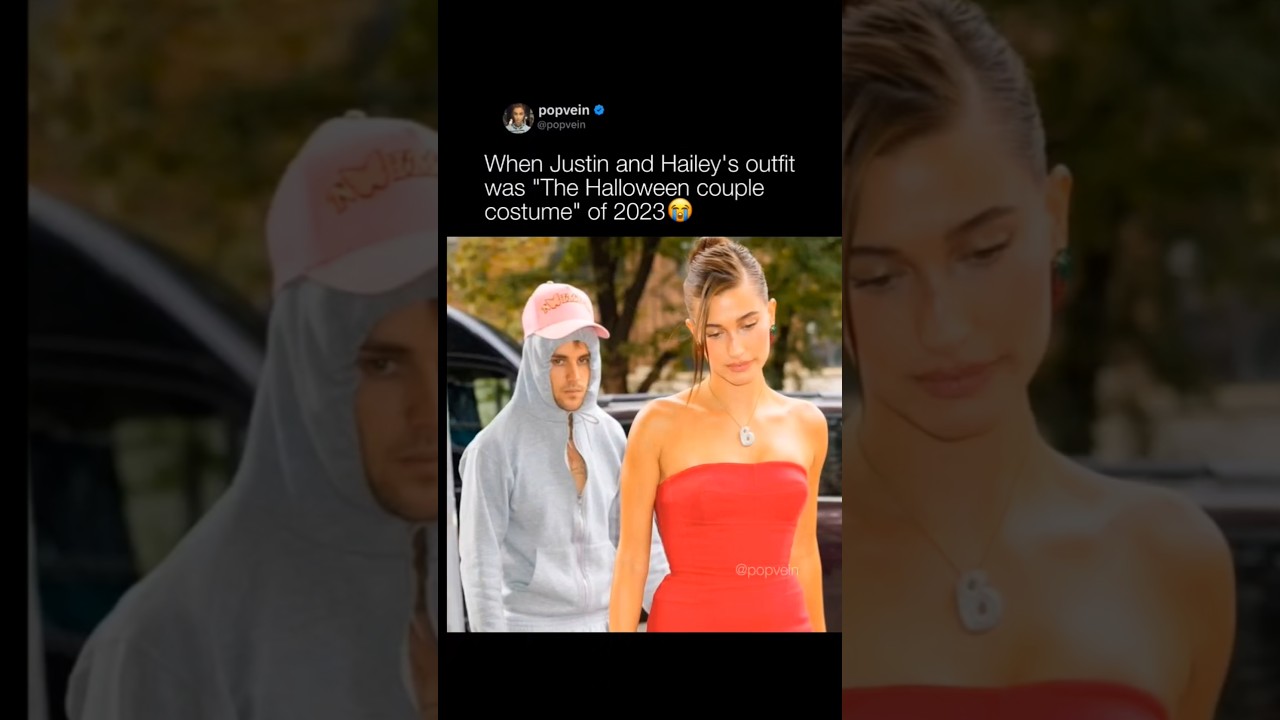 Justin & Hailey Bieber Steal Halloween 2023 with Their Trendy Couple Costume 🎃