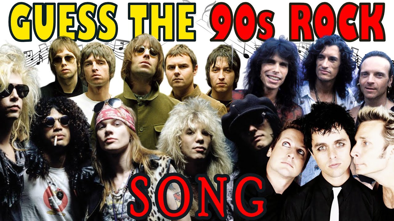 Can You Name These Classic 90s Rock Songs? 🎸 Test Your Knowledge!