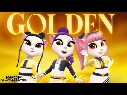 "Golden " From the KPop Demon Hunters || My Talking Angela 2
