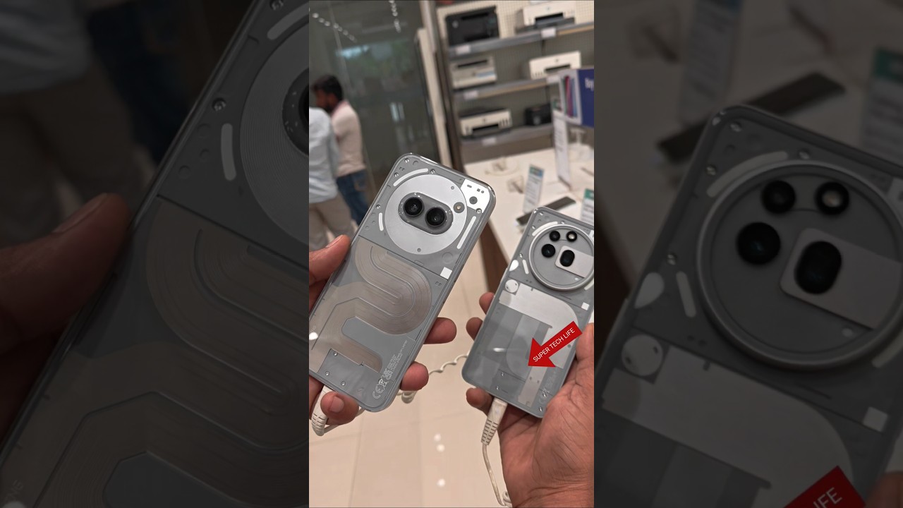 Nothing 3A Pro vs Official Video Comparison 🎮