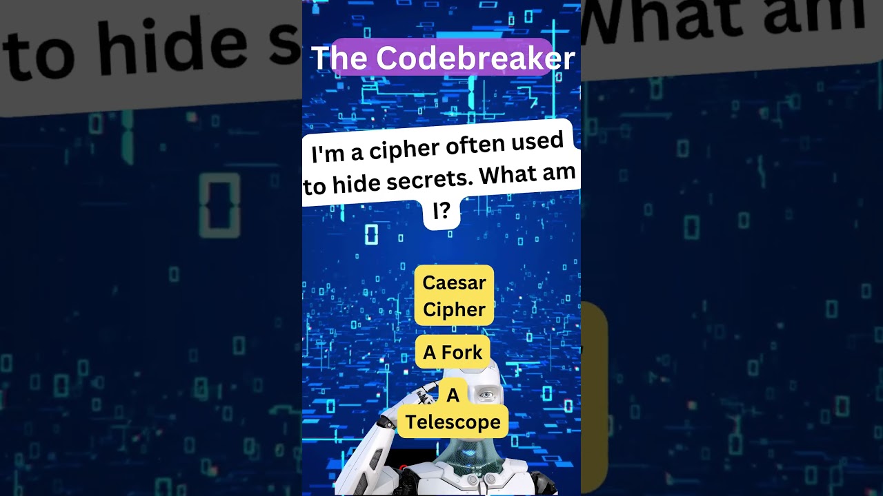 Riddle #13: Crack the Secret Cipher & Unlock the Hidden Message 🧩