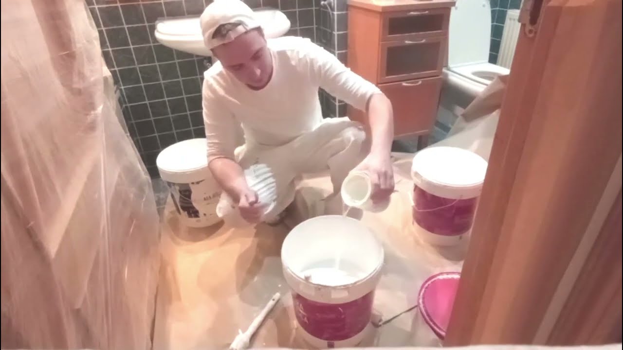 Cómo preparar pintura blanca para paredes 🖌️