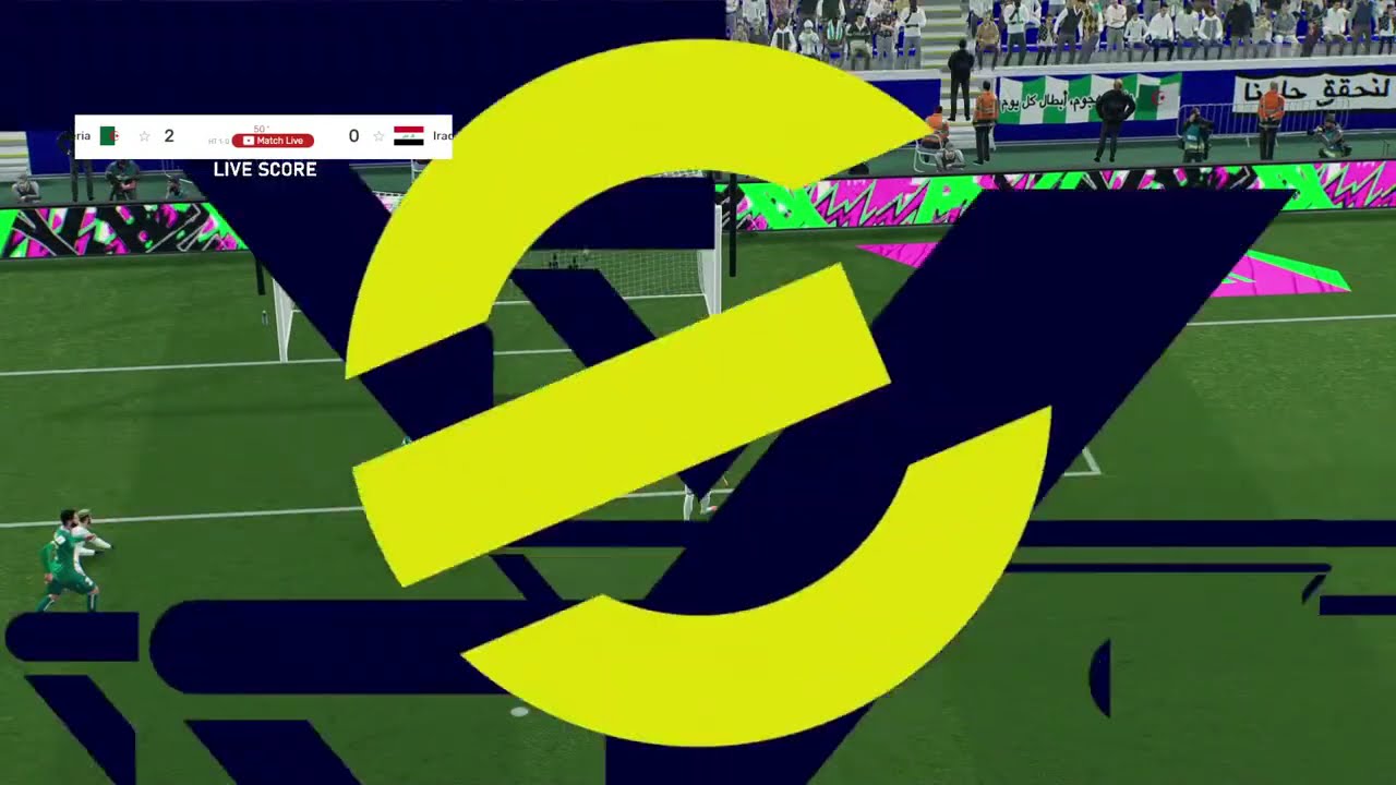 مباراة العراق والجزائر بث مباشر ⚽ (محاكاة)