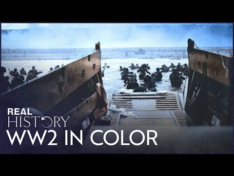 3+ Hours of Color WW2 Footage 🎥