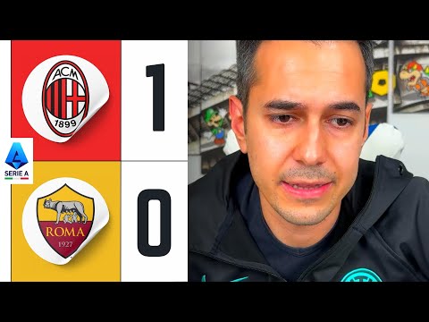 🧐 UNA BELLA PARTITA‼️ MILAN-ROMA 1-0