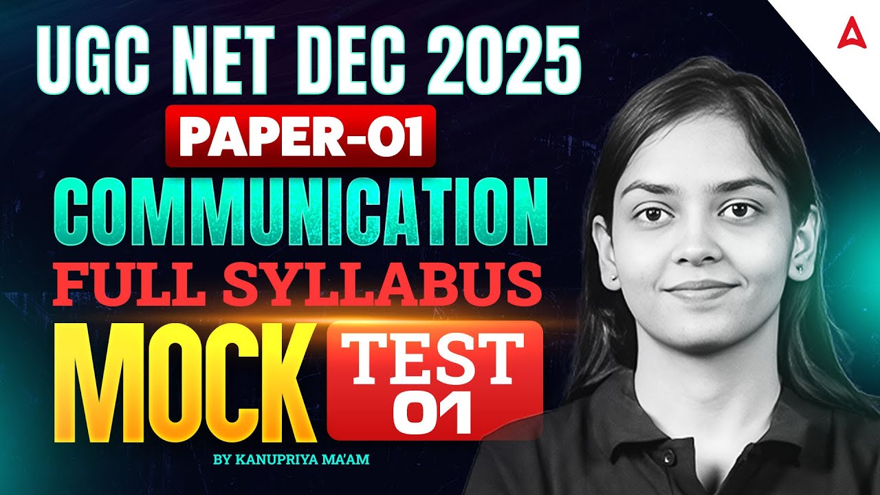 UGC NET Paper 1 Communication Practice Test by Kanupriya Mam