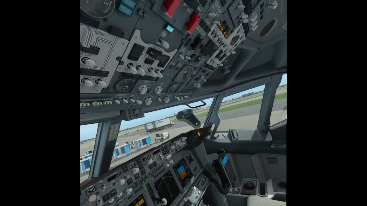 Start Boeing 737-800 in X-Plane 11 VR ✈️