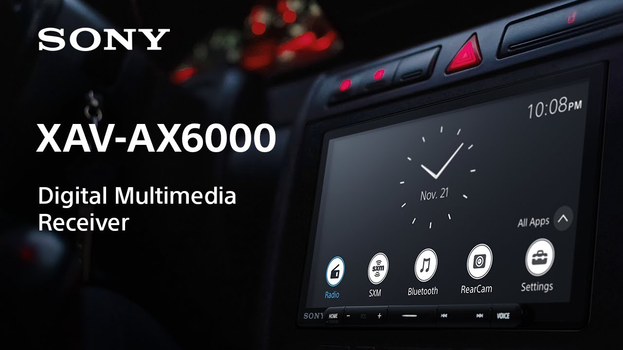 Sony XAV-AX6000 Digital Multimedia Car Receiver Official Product Video (UC/AP1) | Official Video
