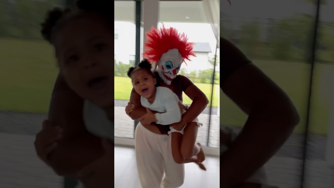 Clown Kidnaps Girl Playing on iPad 😱