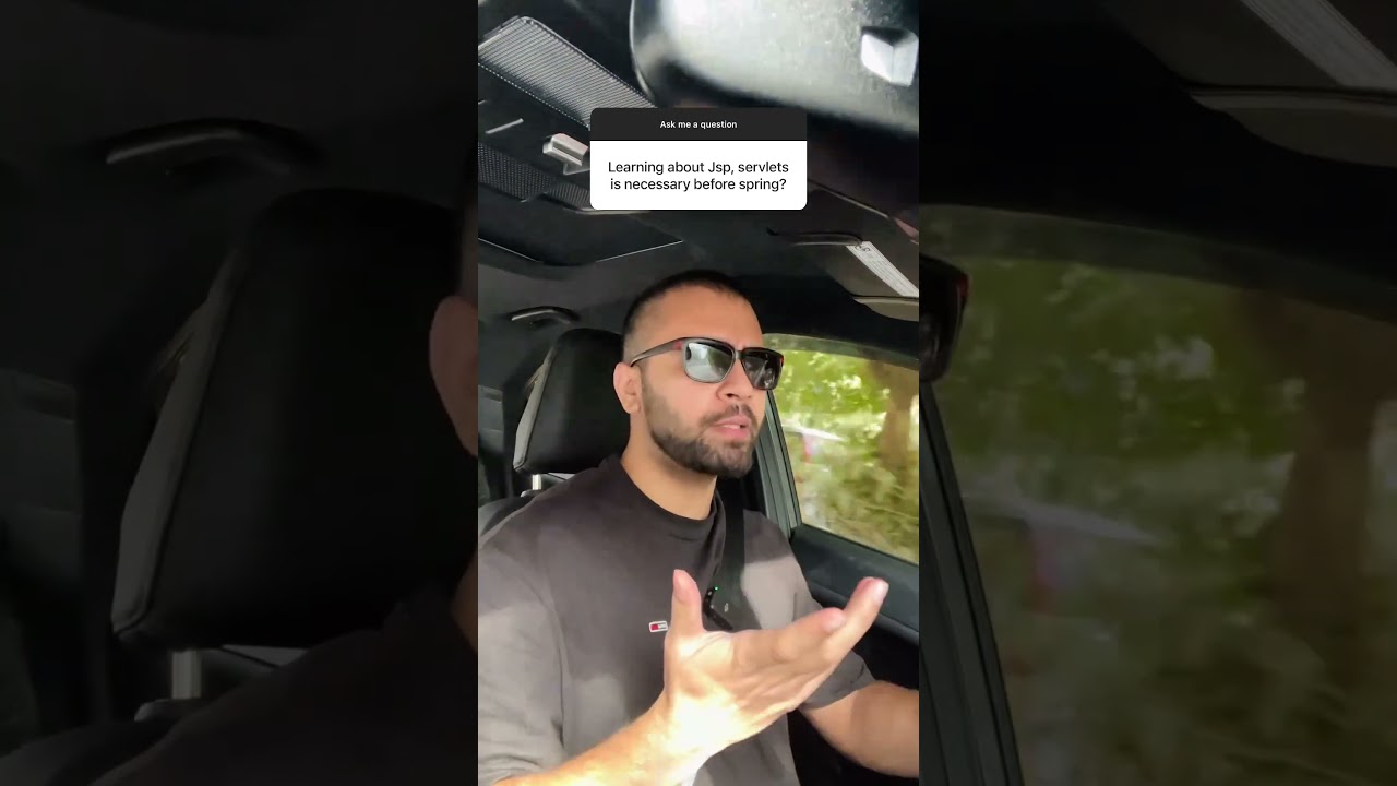 Should You Learn JSP & Servlets Before Spring? π€