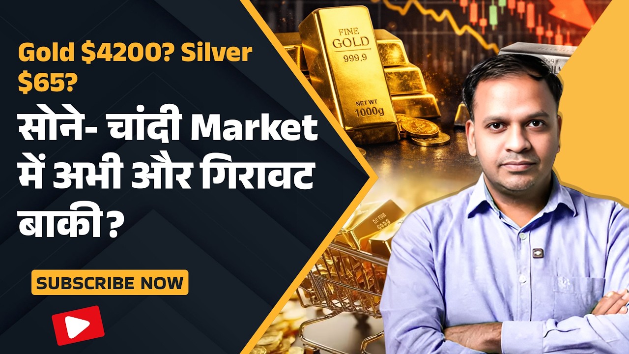 Gold & Silver Today : Gold $4000 Target! Silver $60 Possible? Expert Analysis | Anuj Gupta