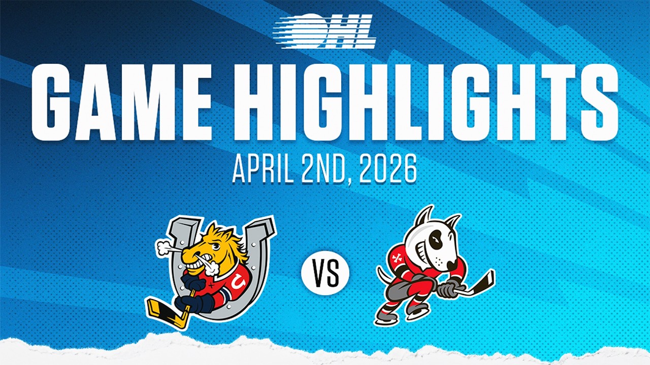 OHL Highlights: Barrie Colts vs Niagara IceDogs 🏒