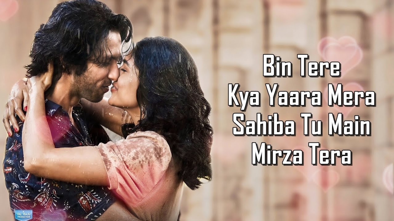 Maiyya Mainu Lyrics from Jersey 🎶 | Shahid Kapoor & Mrunal Thakur | Sachet-Parampara