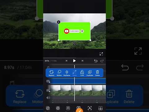 Subscribe button kaise lagaye vn se | how to add subscribe button on video | #shorts #short #viral