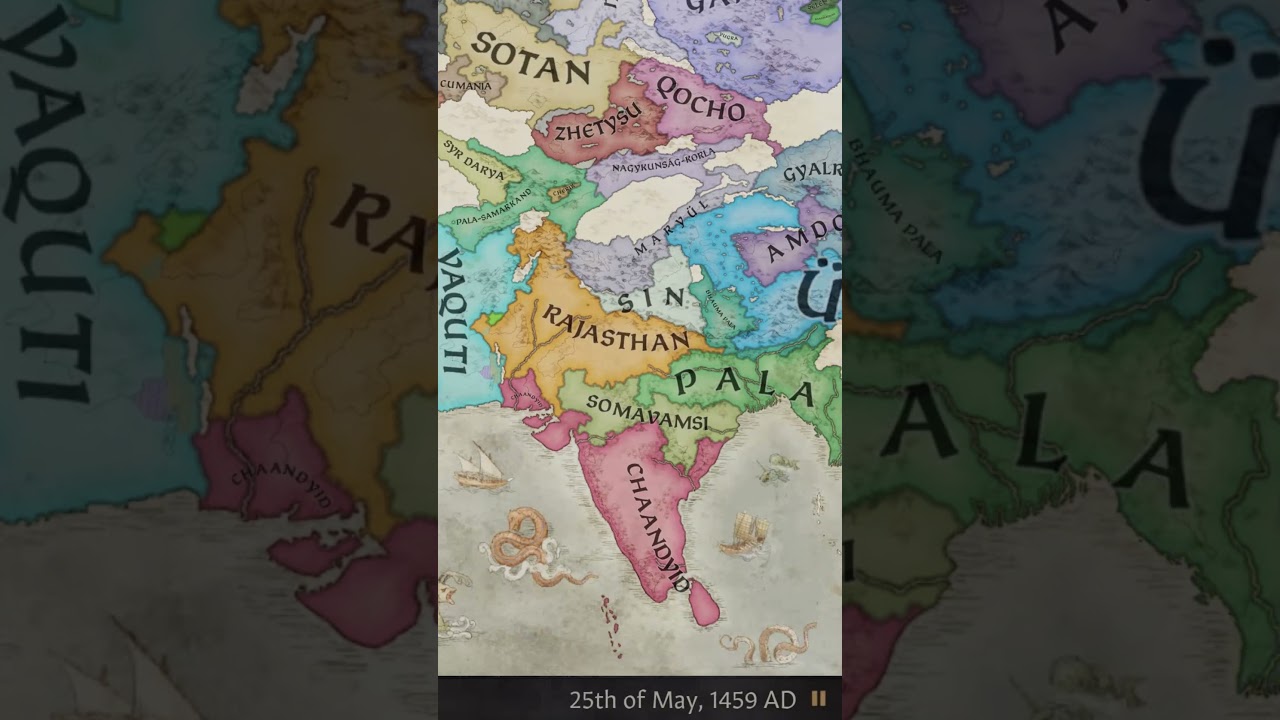 India & Central Asia: 500 Years in Crusader Kings 3 ⏳