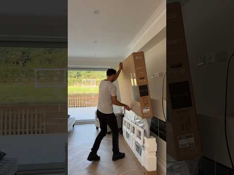 LG’s Cheapest 65” INCH TV Wall Mount Installation. #uhd #4ktv #lg #smarttv #television #hdtv #hdr