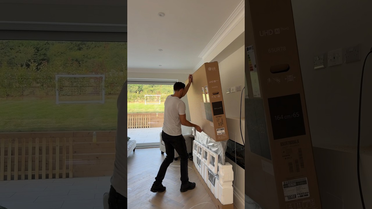 LG 65” TV Wall Mount Installation from Simply AV