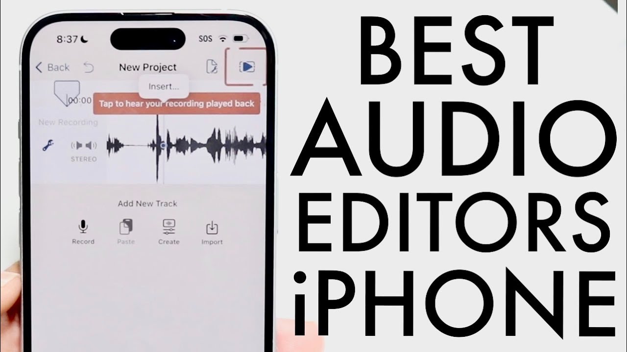 Top iPhone Audio Editing Apps for 2024 🎧