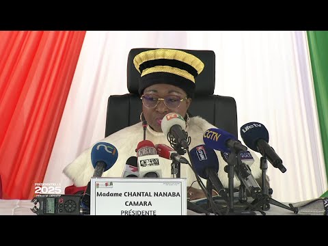 Présidentielle 2025 : Proclamation des résultats définitifs par la Cour Constitutionnelle