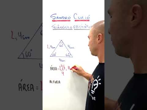 ÁREA DO TRIÂNGULO EQUILÁTERO