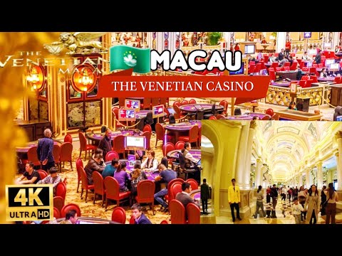 🇲🇴Explore the LUXURY of Venetian Macau CASINO 2025 [ 4K ]