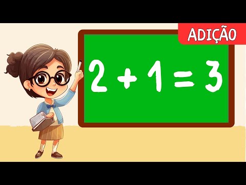 Como aprender a fazer contas | Matemática para crianças | Problemas de adição simples | Continhas