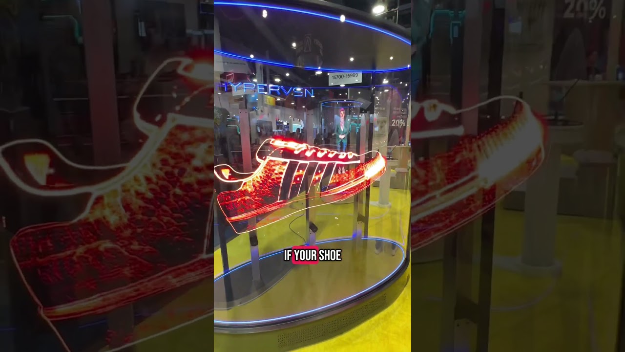 New holographic technology at CES 2025 #holographic #ces #ces2025