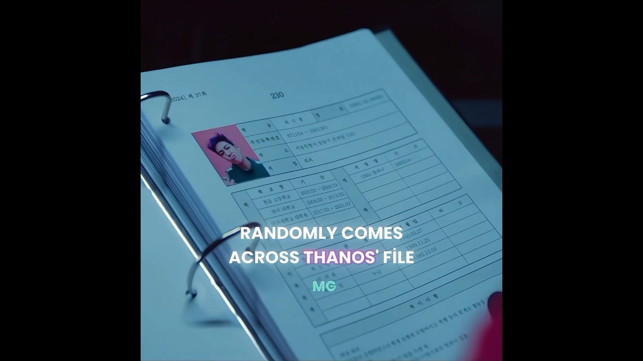 Thanos's Tragic Last Day Before His Birthday 😢 | Emotional Squid Game Edit