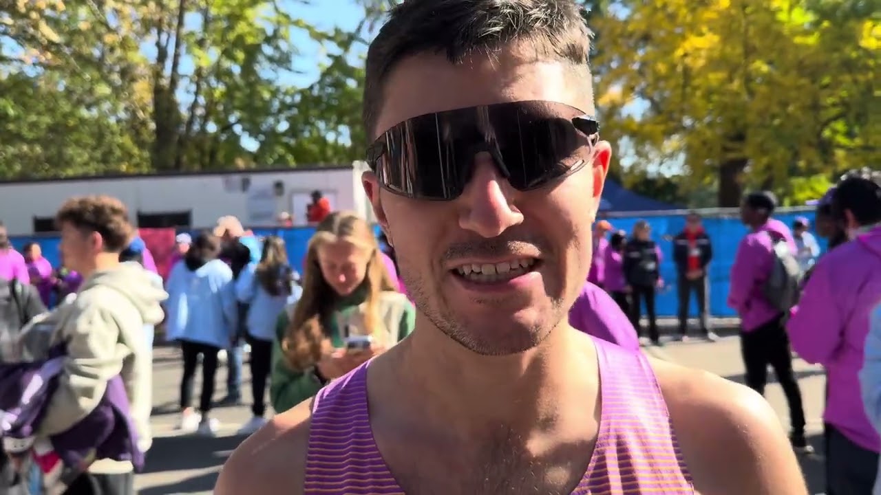 Patrick Dever Excited After 2:08:58 Debut, Finishing 4th at 2025 NYC Marathon 🏅