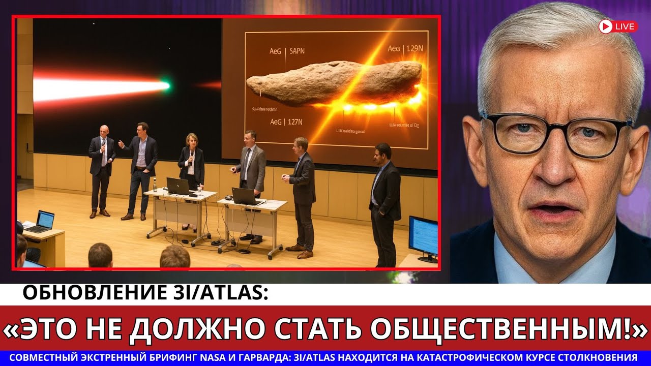 NASA и Гарвард предупреждают о возможной угрозе от 3I/ATLAS 🚨
