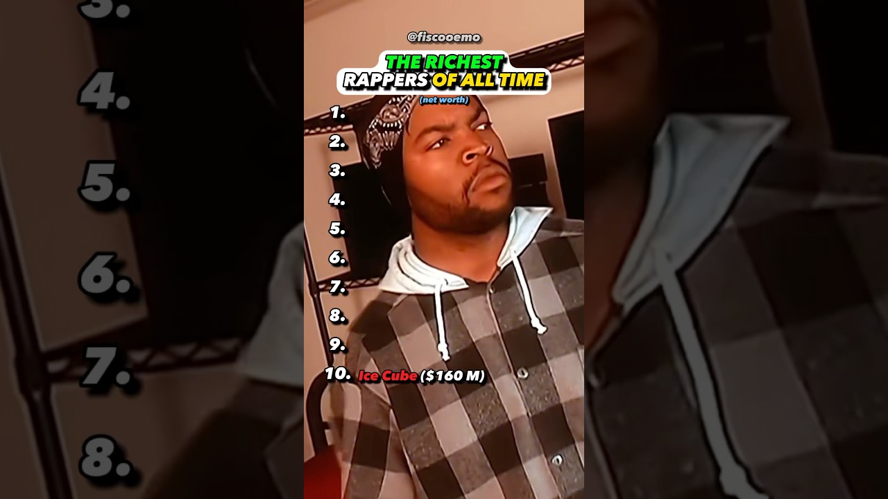 Top 10 Richest Rappers of All Time 💰