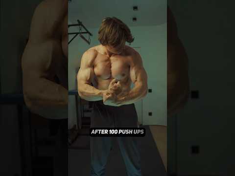 Before and After 100 PUSH UPS