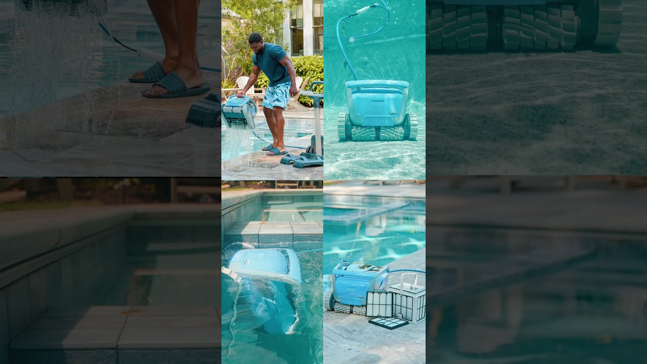 Discover the Dolphin M550: Your Ultimate Pool Maintenance Robot 🤖