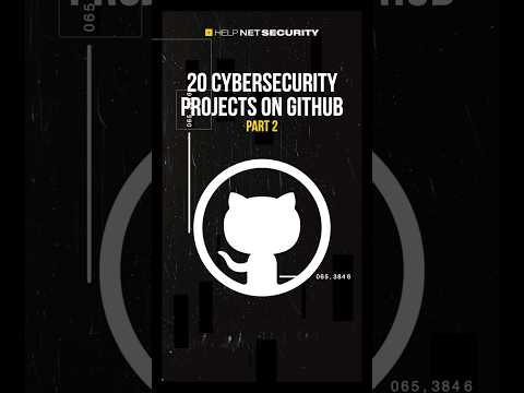 20 cybersecurity projects on GitHub - Part 2 #cybersecurity #whitepaper #shorts
