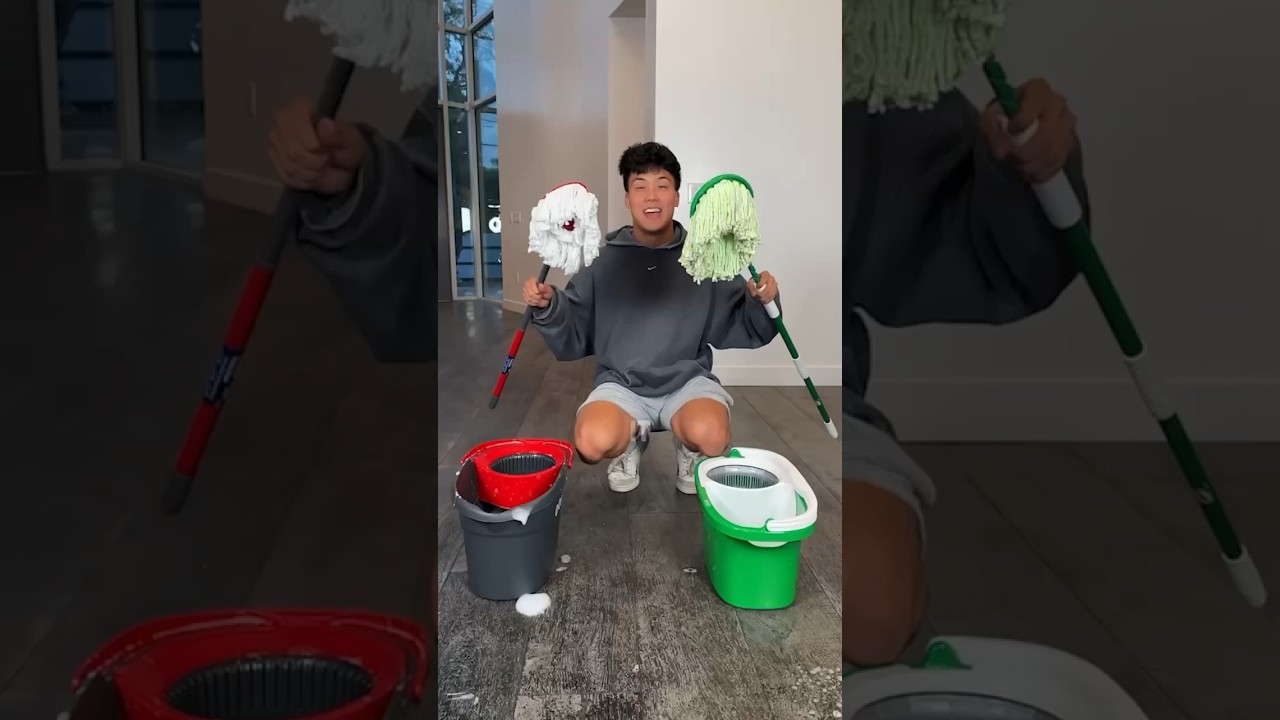 Cheap vs. Expensive Mop Buckets 🧹