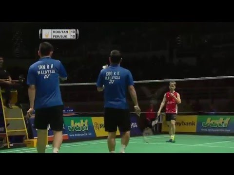 Far East Malaysia Masters 2016: Koo/Tan vs Fer/Suk 🏸