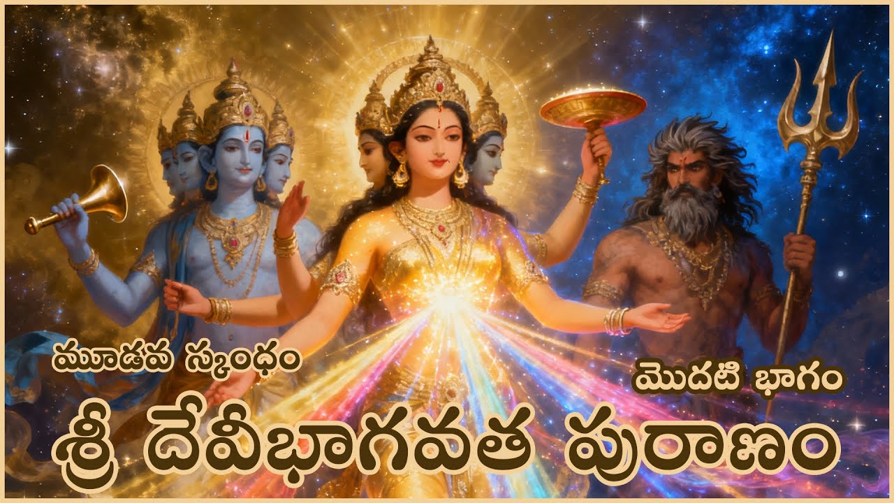 శ్రీ దేవీభాగవత పురాణం - మూడవ స్కంధం | మొదటి భాగం 📖