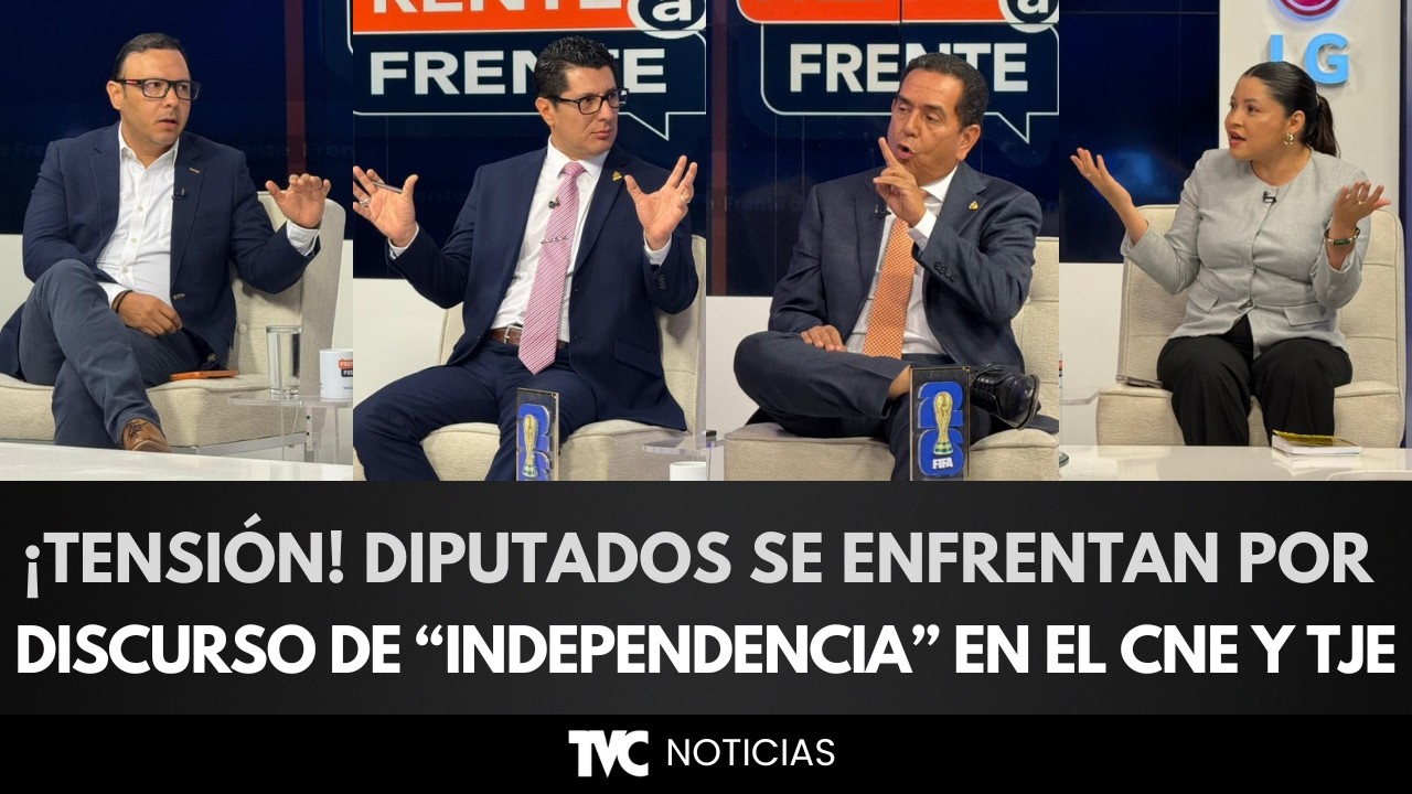 ¡TENSIÓN! Diputados se enfrentan por discurso de “independencia” en el CNE y TJE